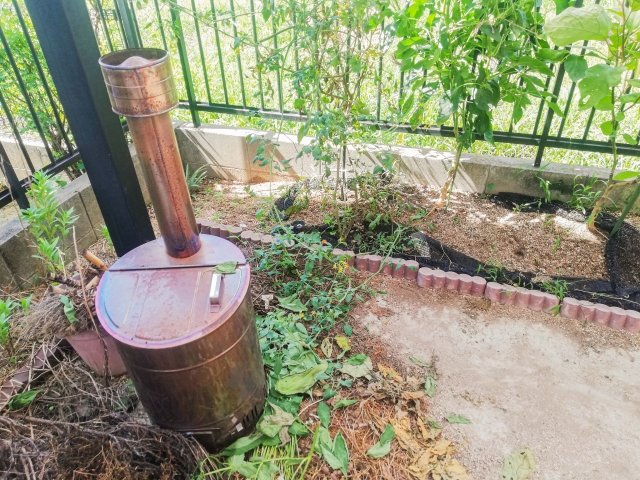 家庭用焼却炉のイメージ